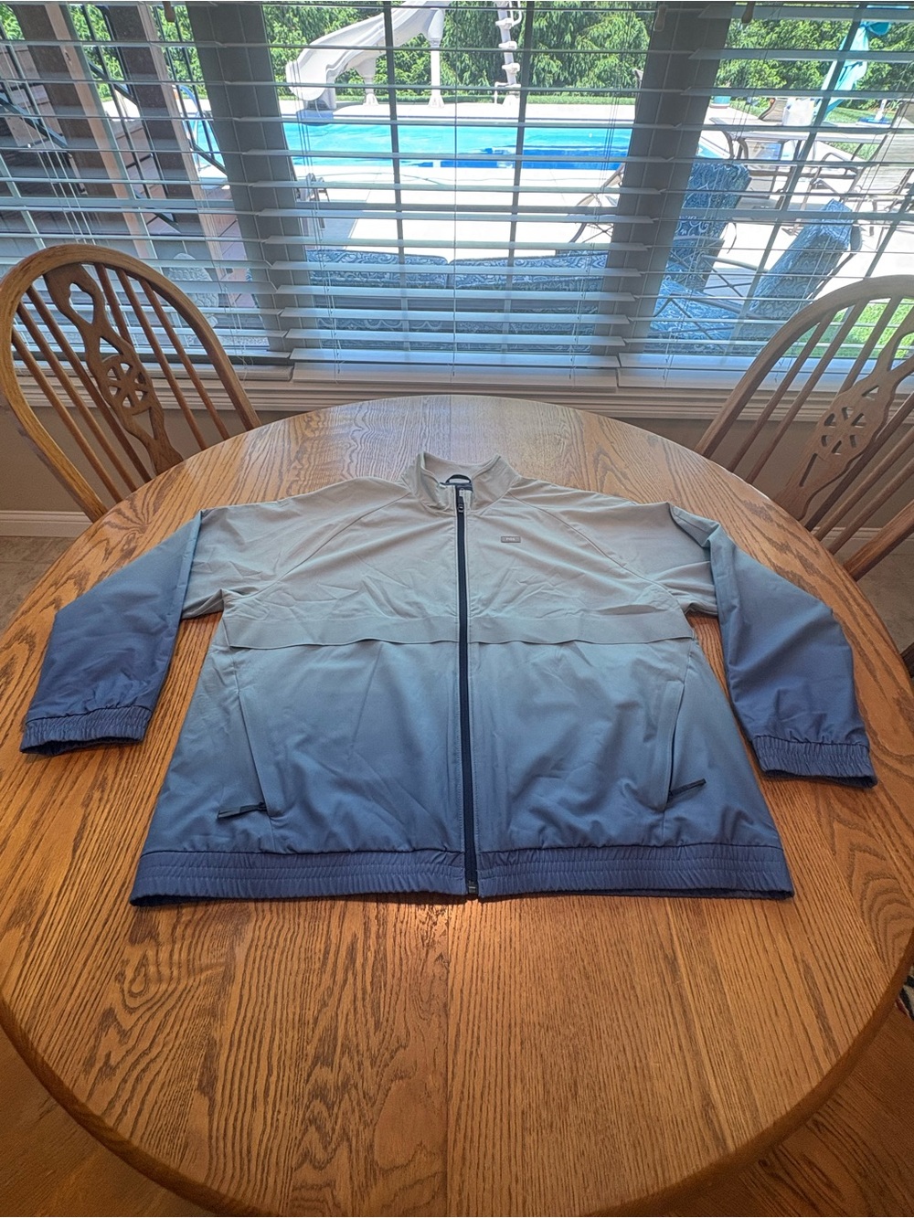 Figs Texch Collection Sydney scrub jacket XXL Blue Ombré Hard to Find Color